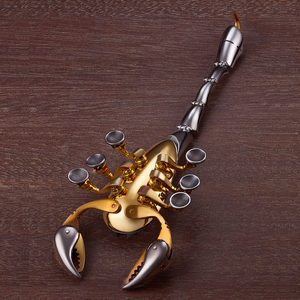 Сувенир из серебра - знак зодиака "Скорпион Фараон"